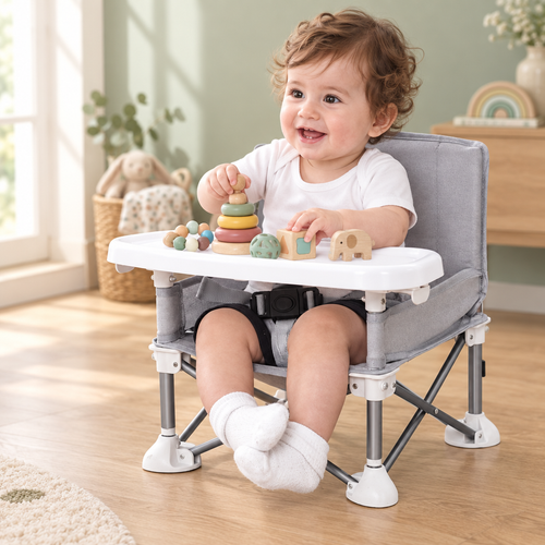 Chaise Haute Pliable Bébé – Repas Partout, Sans Encombrer